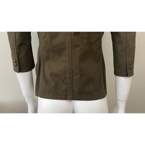 Y'S YOHJI YAMAMOTO GREEN ARMY JACKET - Picture 11 of 14